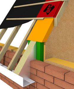 ARC T-Barrier and Pitched Roof System - Timber Frame